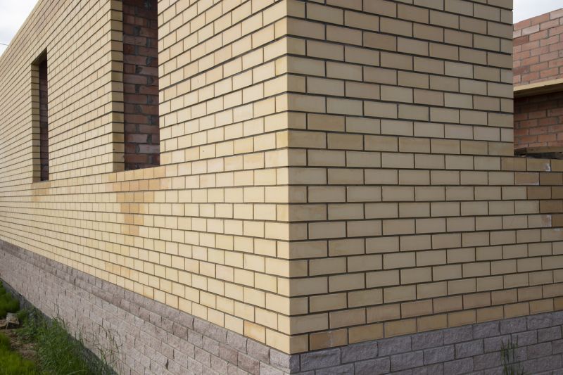 Brick Veneer Installation in Spring